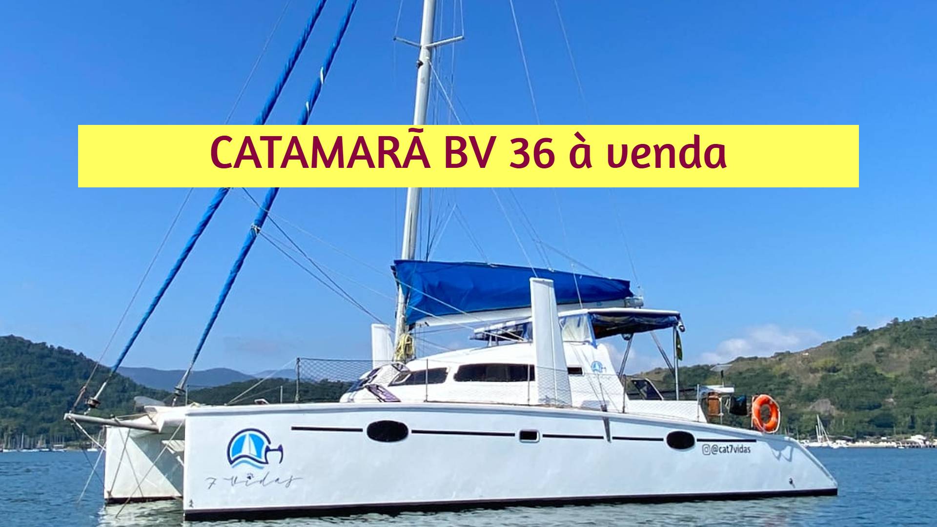 Catamaran BV 36 à venda: R$ 1.050.000,00 pode ser seu