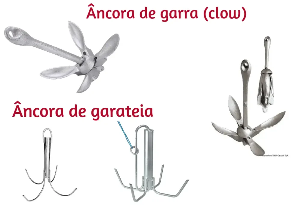 ancora de garra e ancora de garateia