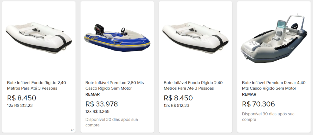 bote inflavel fundo rigido a venda