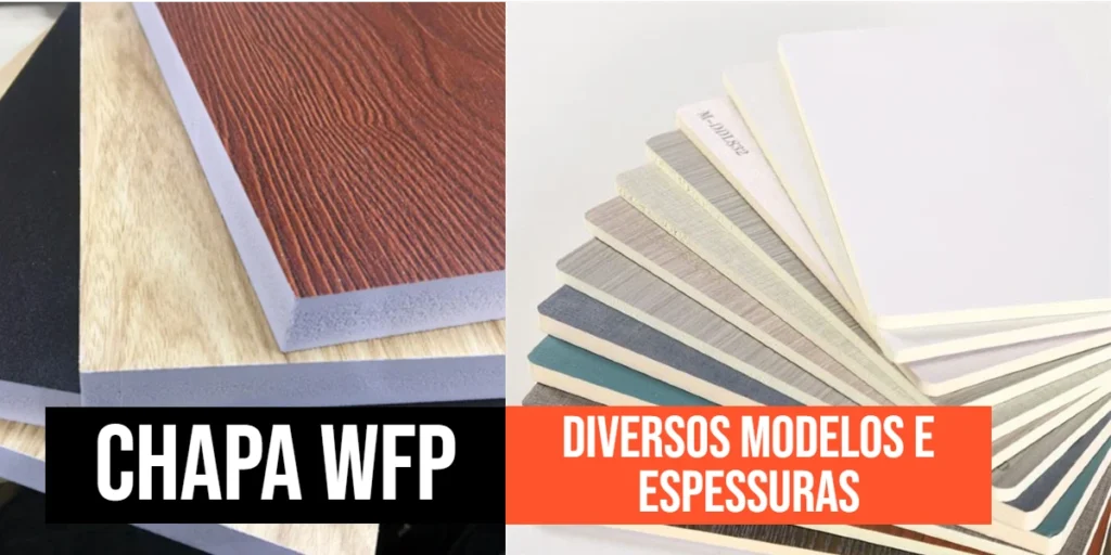 modelos e espessuras de chapas de wfp