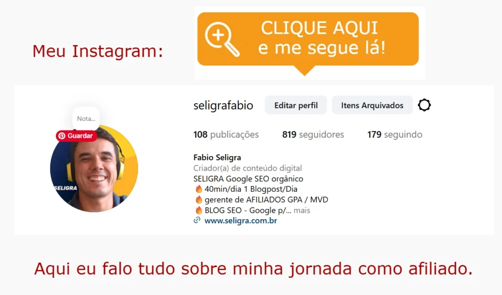 instagram seligra afiliado