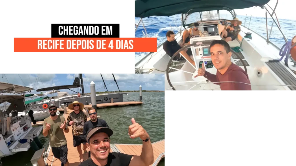 velejando para recife e trabalhando online