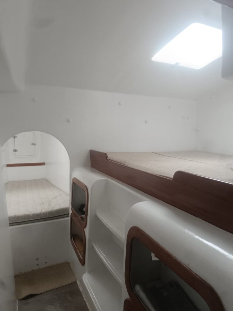 cabine do catamara
