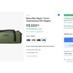 Bolsa Mar Negro Travel 50L