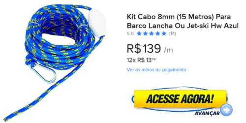 cabo nautico 8 mm