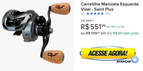 carretilha manivela vizel