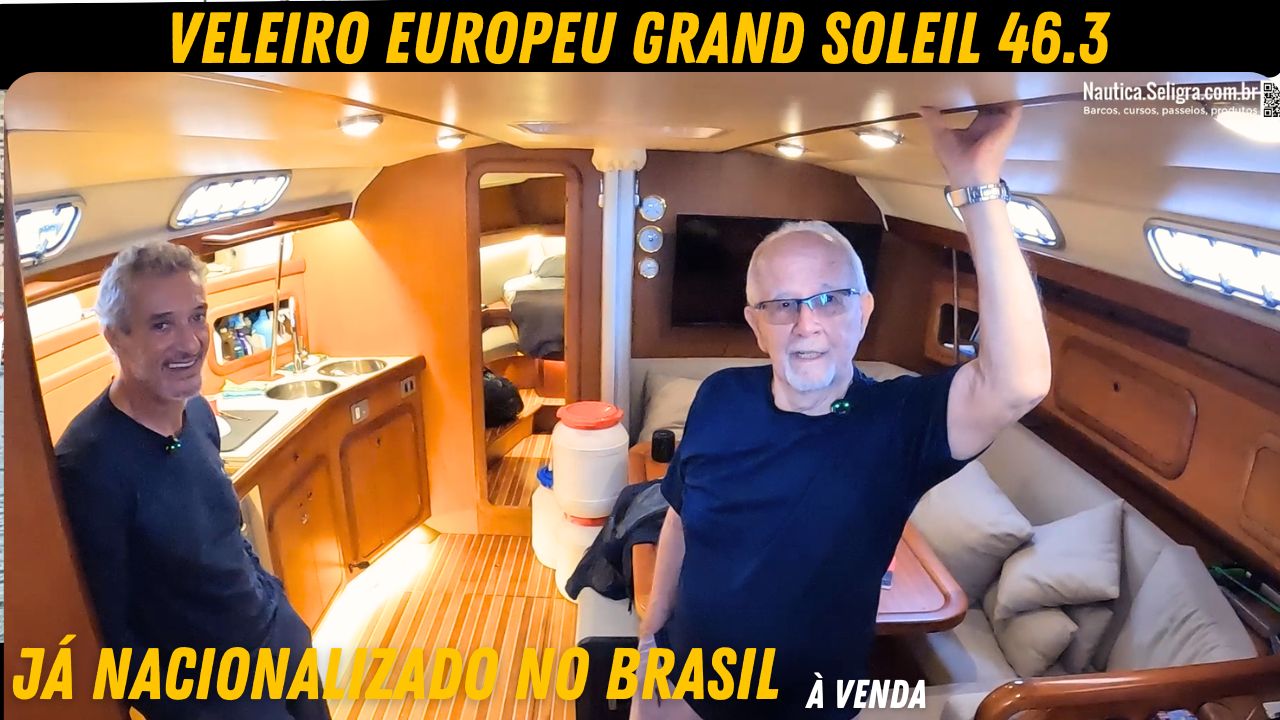 Veleiro Grand Soleil 46.3: Modelo Europeu Já Nacionalizado e Totalmente Reformado à Venda